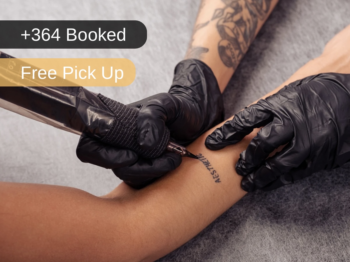 Walk In Tattoo Experience in Alanya – Same Day Tattoos with Free Hotel Pick-Up