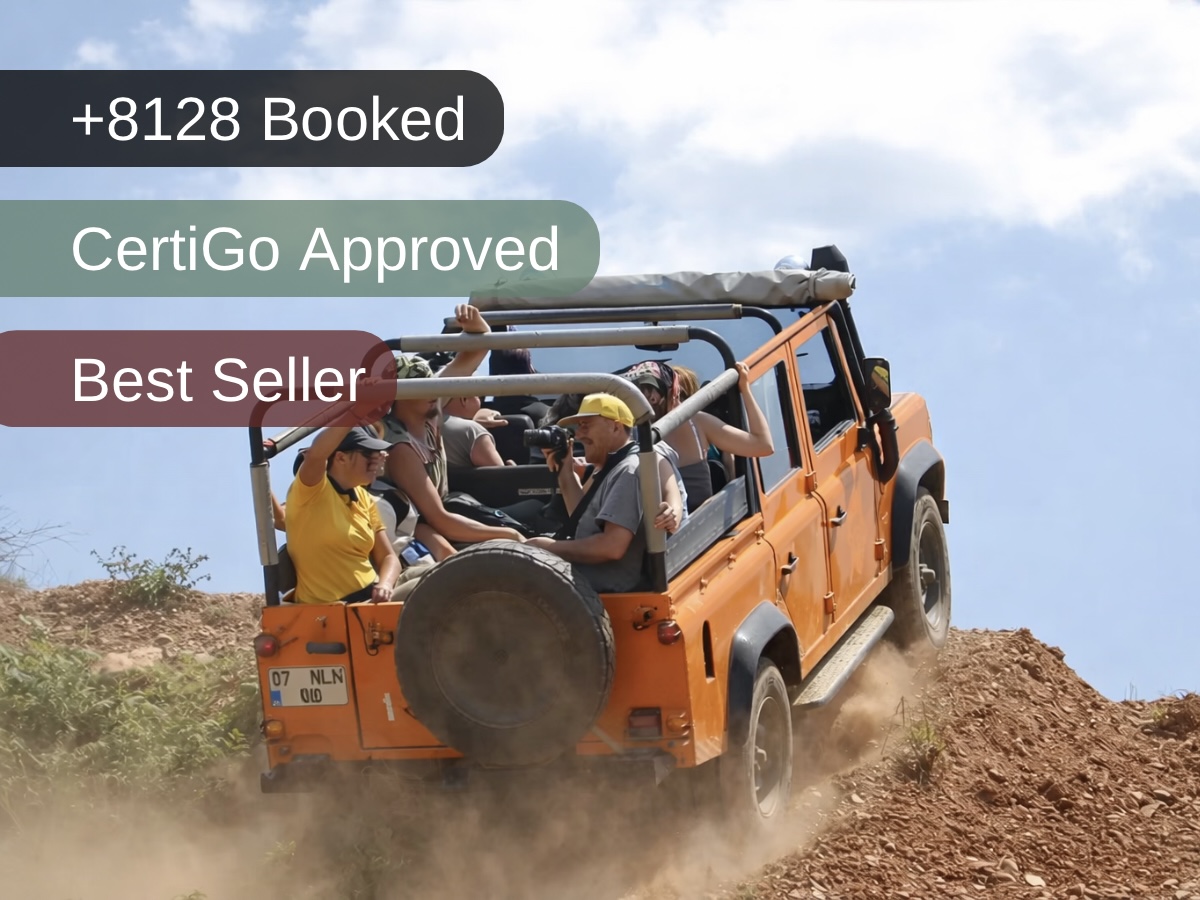 Alanya Jeep Safari Dim River | CertiGo Approved